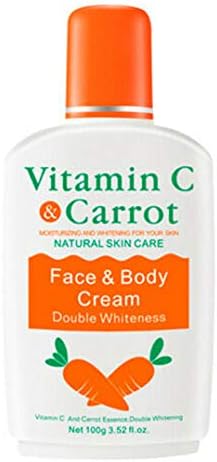 vitamin c and carrot face and body cream