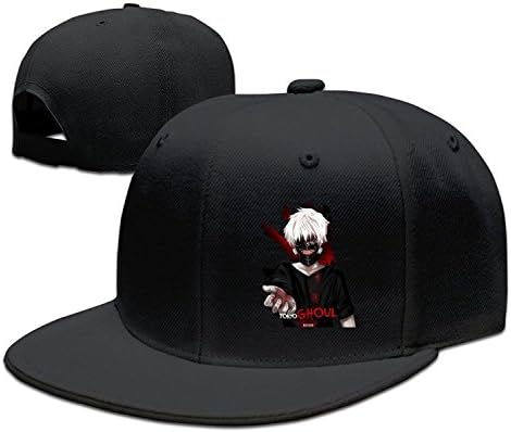 Men's Japanese Anime Tokyo Ghoul Mask Flat Along Trucker Hats