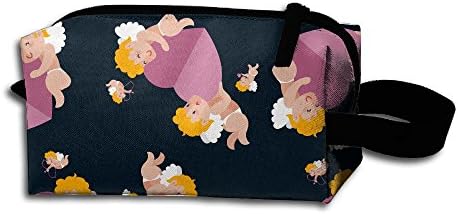 Heart Wings Angel 3D Printed Toiletry Kit Cosmetic Bag
