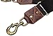 Replacement Padded Luggage Shoulder Strap with Huge Metal Hooks for Travel Weekender Bag #J-001