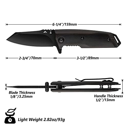 FLISSA Pocket Folding Knife, 2-3/4\