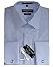 Blue French Cuff Dress Shirt (Cufflinks Included)