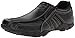 Skechers USA Men's Diameter-Nerves Slip-On Loafer,10 M US,Black Leather