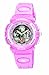 30m Water-proof Digital-analog Boys Girls Sport Digital Watch with Alarm Stopwatch Chronograph (Child) 6 Colors (Pink)