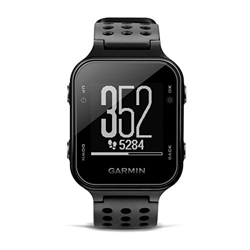 Garmin Approach S20 Bundle, GPS Golf Watch with Step Tracking and