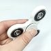 Fidget Spinner Toy Stress Reducer - Perfect For ADD, ADHD, Anxiety, and Autism Adult Children (White)