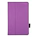 Case for All-New Fire HD 8 2017 / 2018 - Premium Folio Case for All-New Fire HD 8 Tablet with Alexa 7th / 8th Generation (Purple)