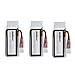 3pcs UDI RC 3.7V 350mAh Rechargeable Li-Po Batteries for U845 U845WiFi U818A RC Drone