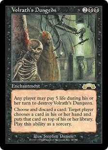 Amazon マジック ザ ギャザリング 英語 エクソダス ヴォルラスの地下牢 Volrath S Dungeon トレカ 通販