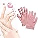 Security Spa Moisturizing Gel Pink Gloves Skin Care Manicure Kit Moisturizing Silicone Gel Spa Slaon Gloves Therapy Skin Soften Treatment