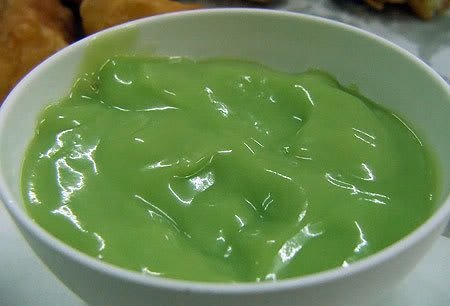 Custard Dessert Mix Pandan Flavour 120g.