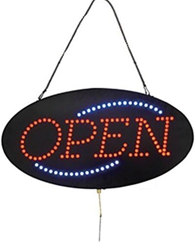Centch Neon LED Flashing Store Open Sign 5W 24V 500MA 20"x10"