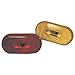 Fasteners Unlimited 89-121R Red Replacement Lens for Oval Clearance Light