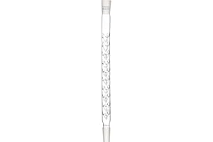 Labasics Vigreux Column, 24/40 Joints Borosilicate Glass Fractional Column Vigreux Distillation Column with Indentations and 