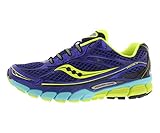 Saucony Women's Ride 7 Running Shoe,Twilight/Oxygen/Citron,8.5 M US
