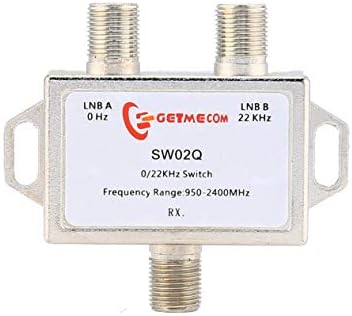 0/22Kz satellite signal switch 22K 2 cut 1 two in one out JS- SW02Q with nickel-plated finish professional line