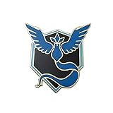 Pokemon Go Team Mystic Gold Metal Pin