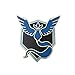 Pokemon Go Team Mystic Gold Metal Pin
