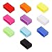 Henoda 10 Colors Silicone Fasteners for Garmin Vivofit Wristband (Pack of 10)
