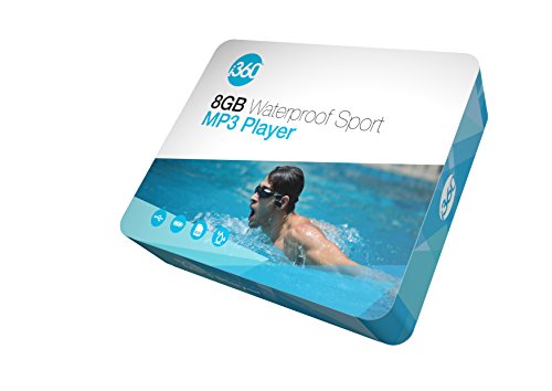 [- Swimming MP3 Player Underwater Waterproof to 3 Meters - Wireless Earphones Headphones 8GB MP3 Pl