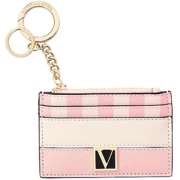 Amazon.com: Victoria's Secret Foldable Card Case Keychain (Violet