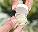 Clear Glass 0.25 oz Thick Wall Balm Jars with White Foam Lined Smooth Lids (12 pack)