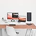 Seealle Black Table Lamp with USB Charging Port Set of 2, Black Bedside Nightstand Lamp with Black Fabric Lampshade, Pull Chain, Wooden Base