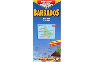 B&B Barbados Laminated Map