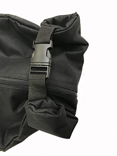 zaltana SKB12 Padded Ski Carier Bag Rack Holds and ski boots bag combo, Black