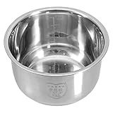 Luxshiny Rice Cooker Inner Cooking Pot Stainless