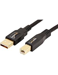 Basics   Cable USB 2.0 macho A a macho B., Negro