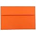 JAM PAPER A7 Colored Invitation Envelopes - 5 1/4 x 7 1/4 - Orange Recycled - 50/Pack