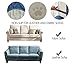 Ameritex Couch Sofa Slipcover 100% Waterproof Nonslip Quilted Furniture Protector Slipcover for Dogs, Children, Pets Sofa Slipcover Machine Washable (Blue, 78