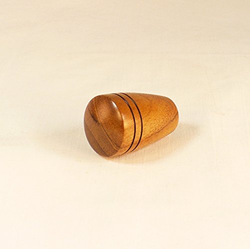 Wood Lamp Finial Teak Dome Pattern 1 Modern Lamps