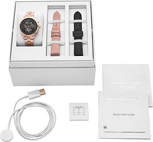 Michael-Kors-Damen-Smartwatch-mit-Edelstahl-Armband-MKT5054