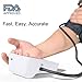 Automatic Digital Upper Arm Blood Pressure Monitor with Cuff, Accurate,Large Screen Display,Irregular Heartbeat Indicator,2 User Mode,FDA Approved Blood Pressure Machine by Firhealth