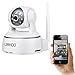 IP Camera, Uokoo 720P WiFi Security Camera Internet Surveillance Camera Built-in Microphone, Pan/Tilt with 2-Way Audio,Baby Video Monitor Nanny Cam, Night Vision Wireless IP Webcam (White-720P)