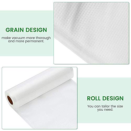 Vacuum Sealer Bags 11"x50', Biodegradable Food Storage Bag, Saver