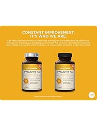 Suplemento Naturewise Vitamina D3 5000 IU en aceite de oliva, sin GMO orgánica, grado USP,...