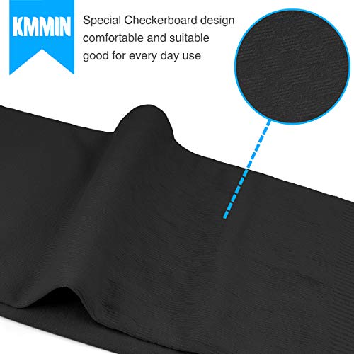 KMMIN Arm Sleeves, UV Protection Sleeves for Driving Cycling Golf Basketball Warmer Cooling Arm Sleeves UPF 50 Sunblock Protective Gloves for Men Women Adults Covering Tattoos(2Black)