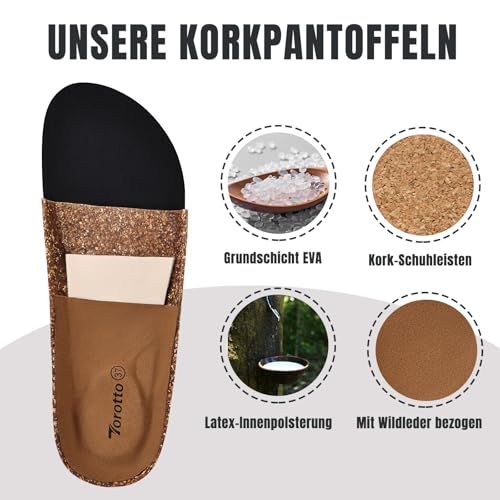 Torotto Women's Mules Sandals Leather Adult Clogs Slippers Work Shoes Comfortable Classic