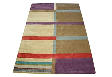 Tela Teppich Virgin Wool Rug 150x230 Cm 100 Wool Hand Tufted