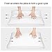 AOOU Pillows For Sleeping, Spring Pillow Antibacterial Ergonomic Pillow for Relieving Neck Back Pain, Breathable, With 40 Spring Pockets Inside Brace and Springback, Skin-friendly Fabrics, White