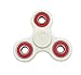 heytech Fidget Hand Spinner Fidget Toy EDC High Speed Ceramic Bearing ADHD Toy Autism Toy(White Red)