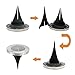 Maggift Solar Ground Lights,Garden Pathway Outdoor In-Ground Lights With 4 LED (4 pack) (Warm white)