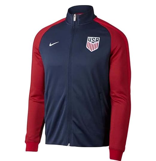 black and red nike track jacket