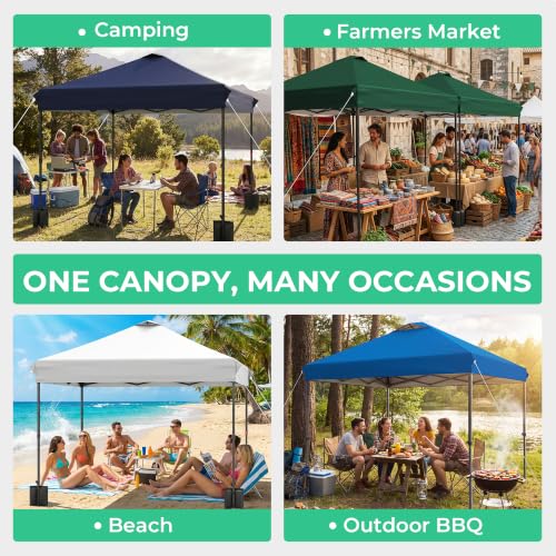 JEAREY 10x10 Pop Up Canopy Tent Review: Instant Portable Shade for Markets & Events image 29
