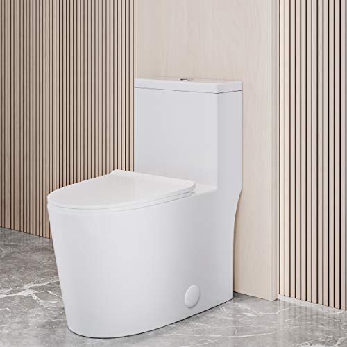 Swiss Madison Dreux High Efficiency One Piece Elongated Toilet with 0.8 GPF