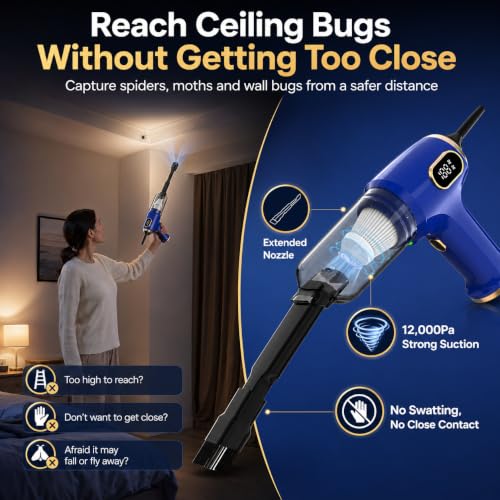 2026 Bug Catcher Vacuum Indoor,Bug Vacuum for Garden with Strong Suction photo 11