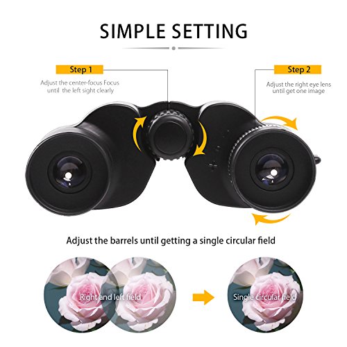 4 Lightweight+Binoculars+Foldable+Concerts+Traveling